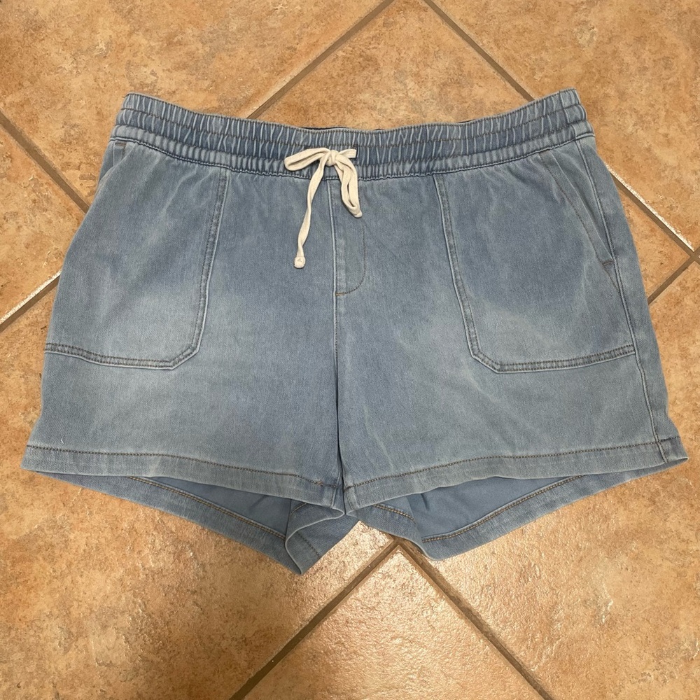 Lane Bryant Women's Blue Denim Shorts